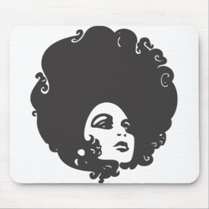 70er Jahre Chick Mousepad