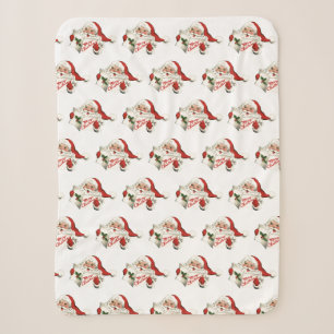 70er Jahre Vintage Santa Weihnachten Vintage Retro Sherpadecke