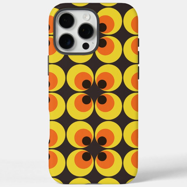 70er Jahre Wallpaper Case-Mate iPhone Hülle (Rückseite)