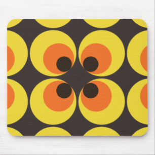 70er Jahre Wallpaper Mousepad