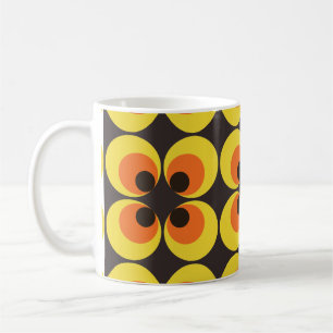 70er Jahre Wallpaper Tasse