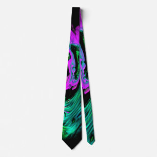"'70er Lava Lamp #2' Print Krawatte