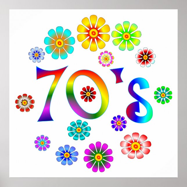 70er Liebe Poster (Vorne)