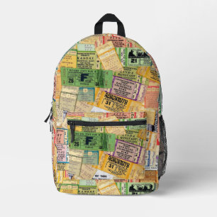 70er Music Concert Tickets Rucksack