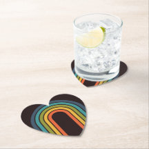 70er Orange Brown Aquamarines Muster Custom Kitche