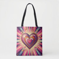 70er Pop Art Herzstück/Valentine