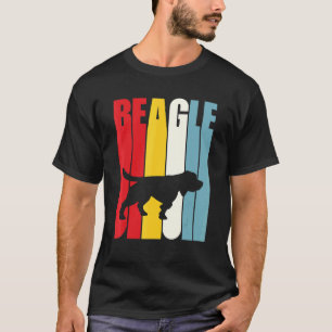 70er Retro Beagle Dog Kleidung Outfit Beagle T-Shirt