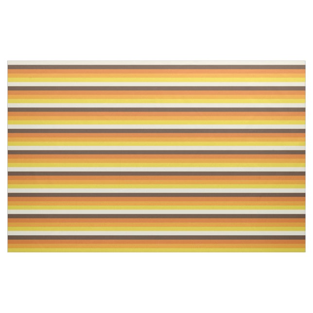 70er Retro-Gestreifte Farbgebung Stoff (Fat Quarter (45,7 x 55,9 cm))