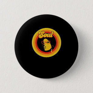 70er Retro Soul Music Gerne Soul Music Button