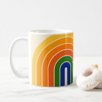 70er Retro Vintag Style Geometric Design