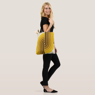 70er Retro Vintag Style Geometric Pattern