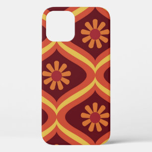 70er Retro Vintage Mid Century Modern Nahtloses Mu Case-Mate iPhone Hülle