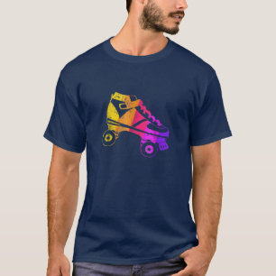 70er Roller Disco Retro Roller Skate Party Wear T-Shirt