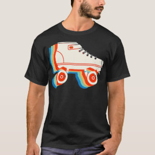 70er Roller Skate Disco Retro Vintag T-Shirt