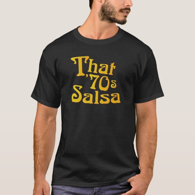 70er Salsa T-Shirt (Vorderseite)