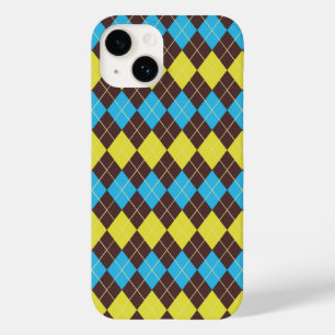 70er schottisches Tartan-Muster Case-Mate iPhone 14 Hülle