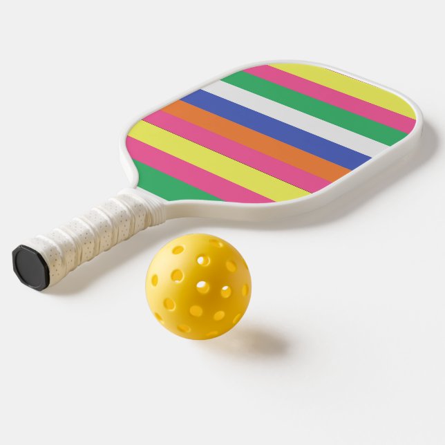 70er Stripe Pickleball Schläger (Ablage2  )