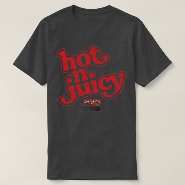 70er Style HotNJuicy 1977 T-Shirt (Design vorne)