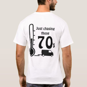 70er-T-Shirt jagen T-Shirt