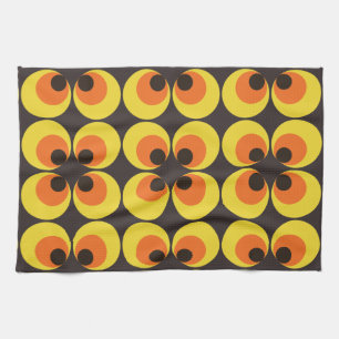 70er Tapete Geschirrtuch