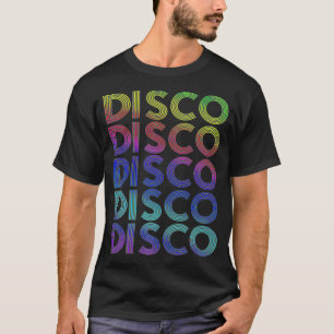 70er und 80er Party Disco Vintage Retro Tanzen T-Shirt