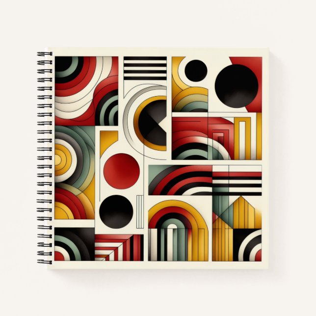 70er Urban Flow Notizbuch (Vorderseite)