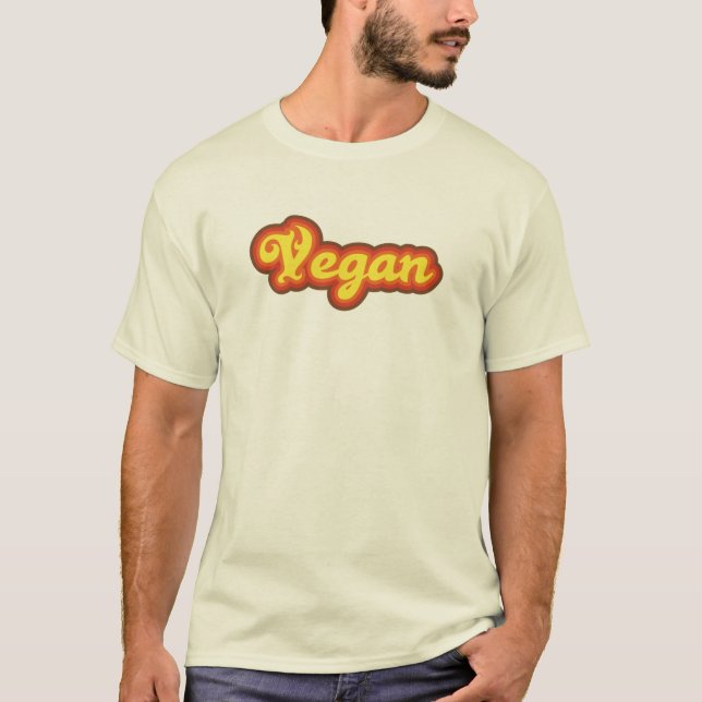70er vegan T-Shirt (Vorderseite)