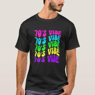 70er-Vibes Retro-Vintage 1970er 70er-Stile Party-M T-Shirt