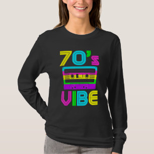 70er-Vibes Vintage 1970er-Musik 70er-Kostüm-Party T-Shirt