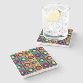 70er Vinyl Record Album Custom Kitchen Steinuntersetzer