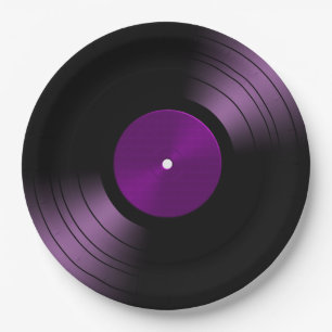 70er Vinyl Record Retro Paper Teller