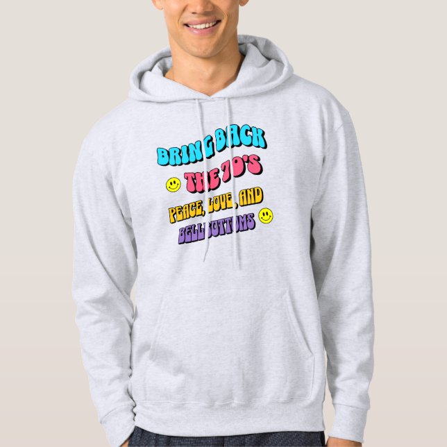 70er zurückbringen hoodie (Vorderseite)