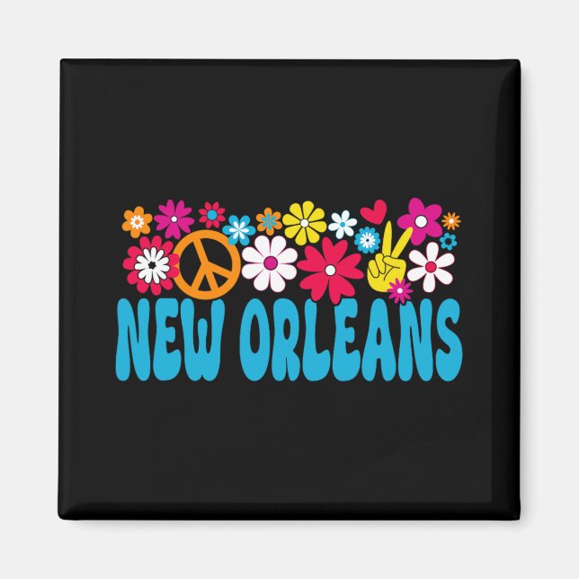 70s New Orleans  Magnet (Vorne)