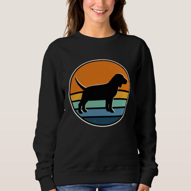 70s Retro Vintage Beagle Sweatshirt (Vorderseite)