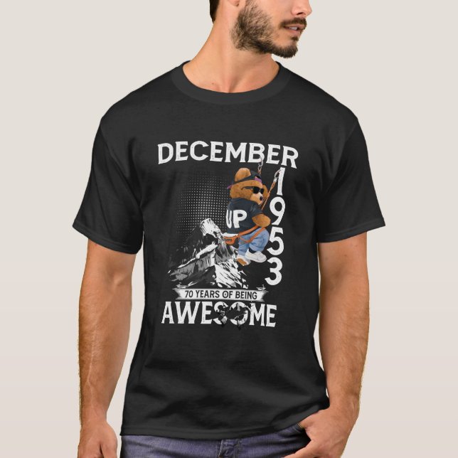 70Th December 1953 70 S T-Shirt (Vorderseite)