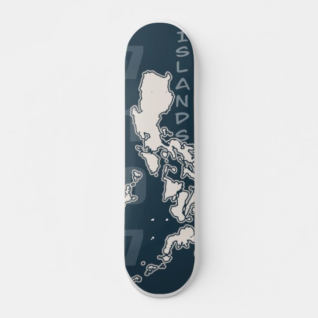 7107 Philippinen (Skateboard) Skateboard (Vorne)