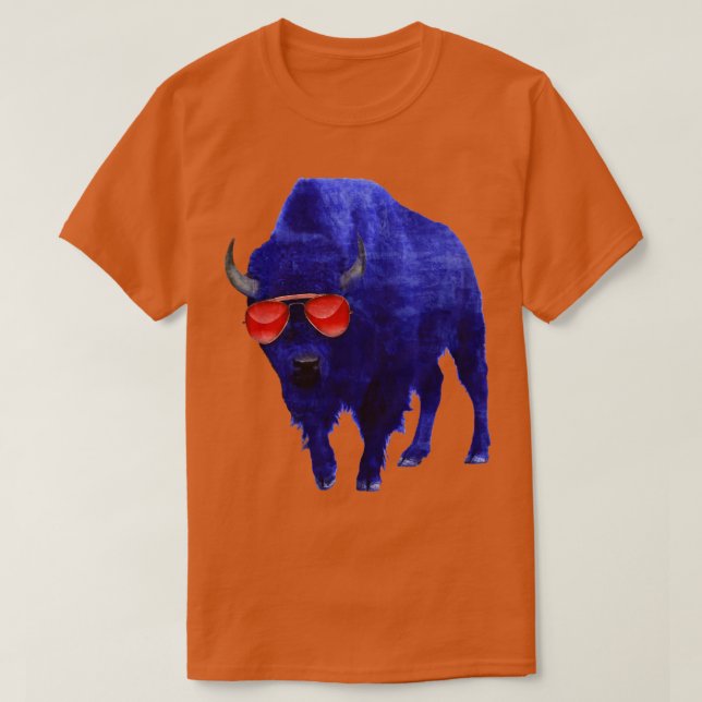 716 Bison Red Frames T-Shirt (Design vorne)