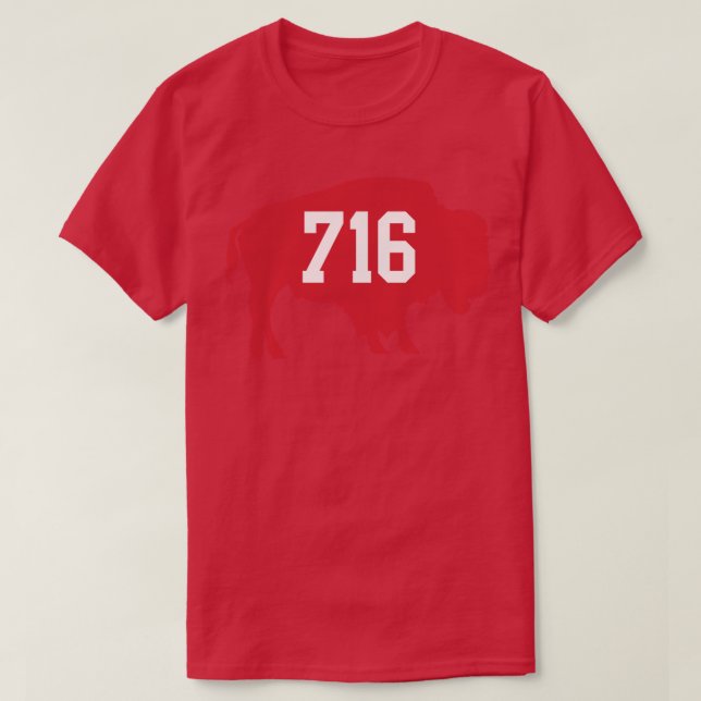 716 Rot T-Shirt (Design vorne)