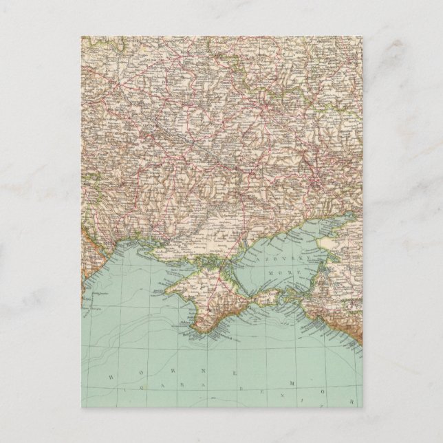 7172 Ukraine, Schwarzes Meer Postkarte (Vorderseite)