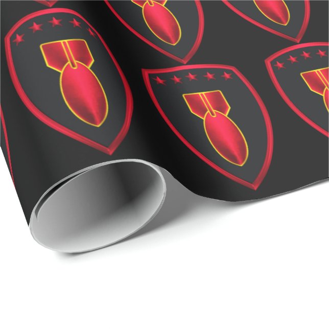 71. Explosive Ordnance Disposal Group  Geschenkpapier (Rolleneckpunkt)