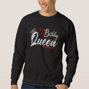 71. Geburtstag Königin 71 Jahre Alter Hase 71. Fra Sweatshirt