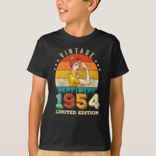 71 Jahre alter Tag 1953 Vintag 71. Geburtstagsfrau T-Shirt