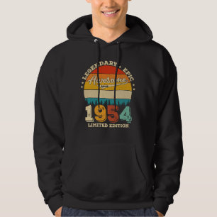 71 Jahre alter Tag 1954 Phantastisches 71. Geburts Hoodie