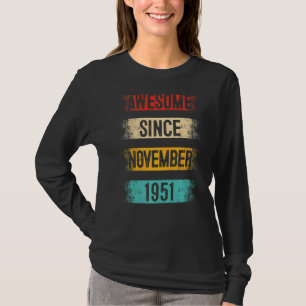 71 Jahre Phantastisch seit November 1951 71. Gebur T-Shirt