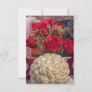 7215-Militärische Hochzeit Einladung