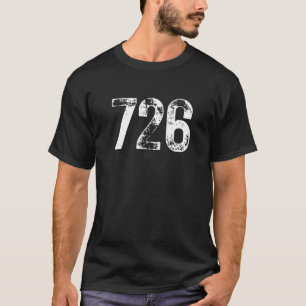 726 Area Code San Antonio TX Mobiltelefonbereich T-Shirt
