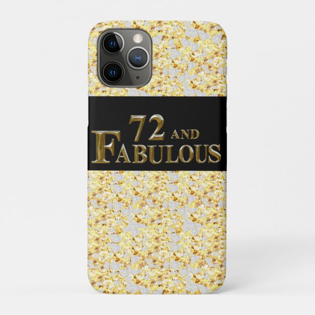 72. Geburtstag Case-Mate iPhone Hülle (Rückseite)