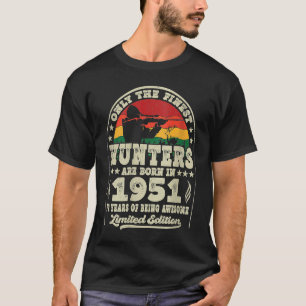 72 Jahre alte Hirschjagdjäger Vintag 1951 72. T-Shirt