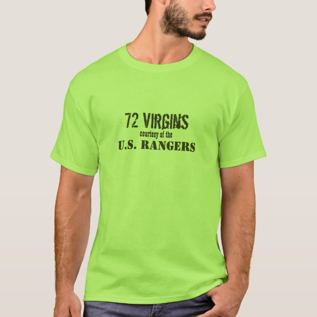 72 Jungfrauen, Höflichkeit von, US-FÖRSTER T-Shirt (Vorderseite)