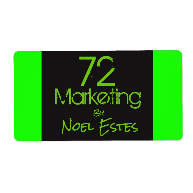 72 Marketing Weihnachten Esten Versandmarkierungen (Vorne)